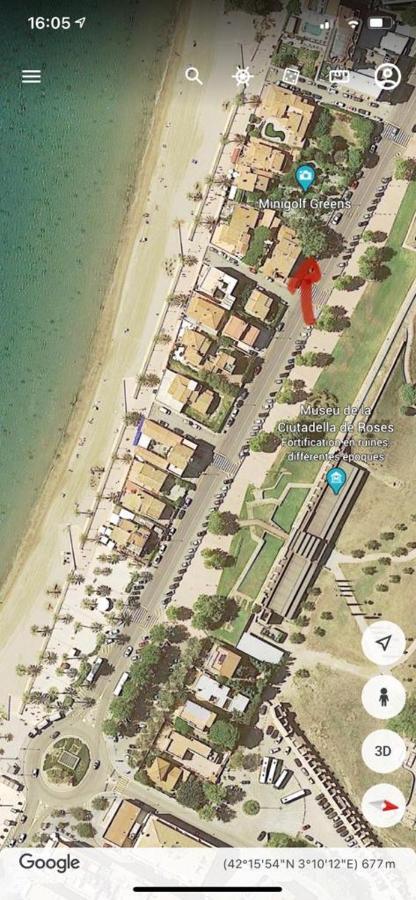 Rodhes Playa B-1 Lägenhet Rosas Exteriör bild